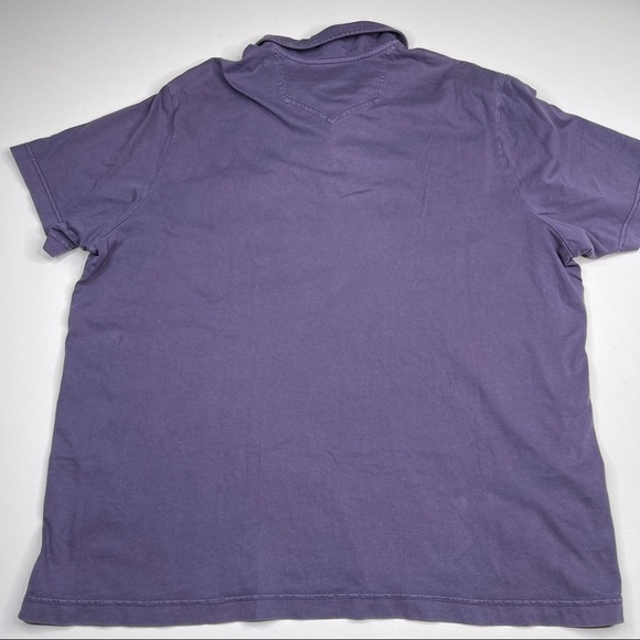Eddie Bauer Polo Purple Island Wash Golf Outdoor Preppy Hiking Office Summer - Picture 7 of 14
